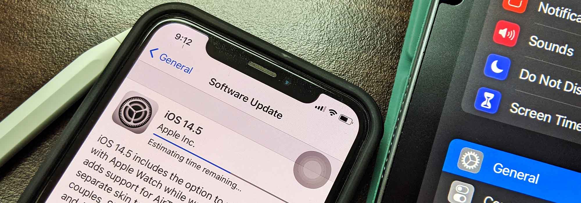 IOS software update 14.5